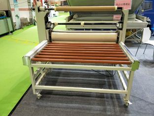 Voor het oppervlak van de vloerplaat Glas Plastic Sheet Film Laminatie Machine met de totale afmeting 6300 * 1550 * 1200mm