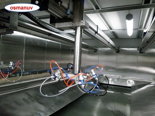 Semi-automatische vulmachine met sprayverf geavanceerde technologie voor superieure coating met de spraycoating machine