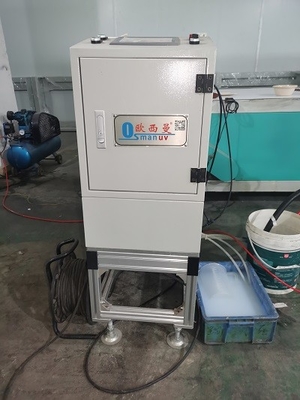 1100 mm * 410 mm * 1100 mm Sproei-coatingsmachine voor voedselcontainer voor pulp