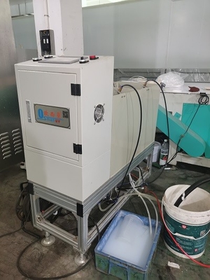 1100 mm * 410 mm * 1100 mm Sproei-coatingsmachine voor voedselcontainer voor pulp