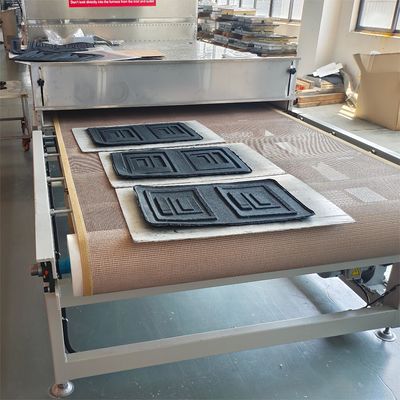Snelle, energiebesparende microwave droogmachine met hoge temperatuur