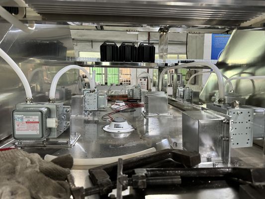 Productielijn voor het drogen van op water gebaseerde verf in de microgolven