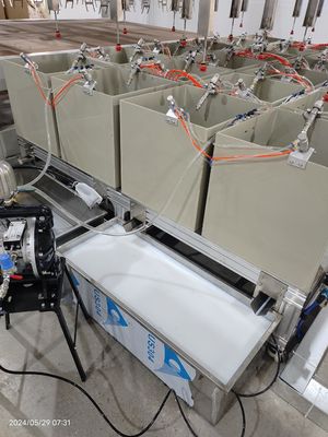 24-station Spin Coating Machine voor pulp molding vezels met barrière coat