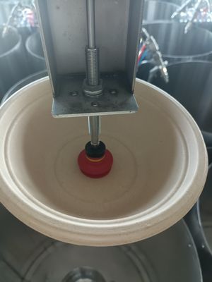 Productielijn voor roterende basis vacuumaadsorptie pulp gevormde spincoating
