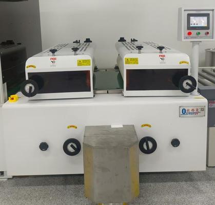 Hoge-snelheid precisie twee-rolscoater voor uniforme coating op grote panelen, metalen platen & glas