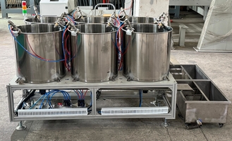 Compacte en multifunctionele spinscoatingmachine voor het coachen van kleine partijpulpgevormde producten