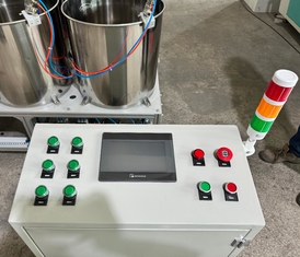 Deksel van de schaal Verpakking van voedsel Tray coating voor water Warm olie proof Six Station Spin Coating Machine voor bamboe papier suikerriet