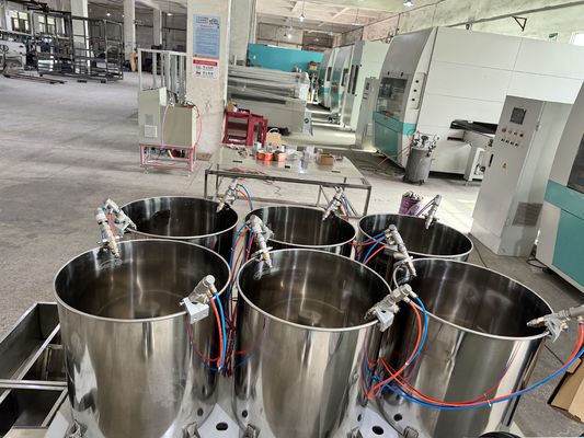 High-Speed Spin Coating System for Tableware | Mass Production Internal Coating