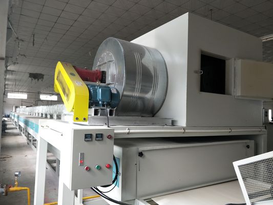 Lijn voor het droog- en spincoating met aardgas voor cementvezelplaten en calciumcarbonaatplaten