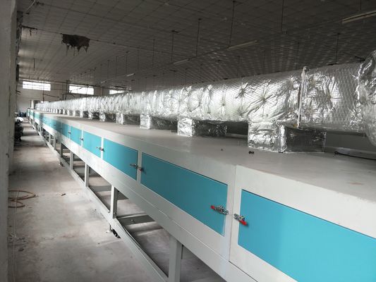 Lijn voor het droog- en spincoating met aardgas voor cementvezelplaten en calciumcarbonaatplaten