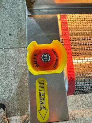 Zoete aardappelschijfjes sterilisatiemachine Efficiënt microbieel controlesysteem