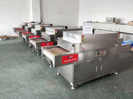 Zoete aardappelschijfjes sterilisatiemachine Efficiënt microbieel controlesysteem