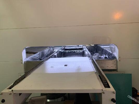 Geavanceerde technologie Spraycoating-systeem voor kwalitatief hoogwaardige interne behandeling van gevormde industriële verpakkingen van pulp