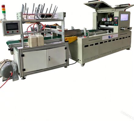 Hogesnelheids-enkelpas digitale printer met een printsnelheid van 150 m/min, aanpasbaar tot 2.500 mm breedte en CMYK + wit + vernis configuraties
