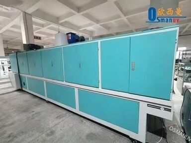 Excimer Lamp Curing System with Soft-Touch Finish 100% Matt and Customizable UV Curing Line for Wood and Plastic Panels