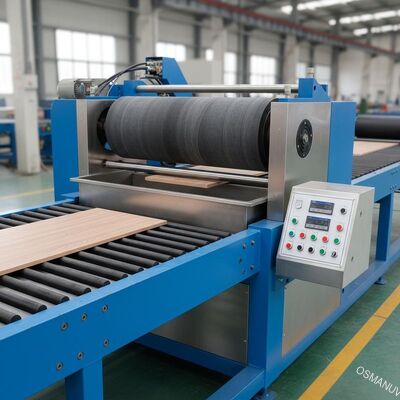 Brede zware enkelvoudige rolcoater voor meubelplaatafwerking