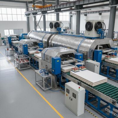 Hoge-snelheid Automatische Calcium Silicaatplaat Uithardings- en Droogproductielijn - Energiezuinige Oplossing