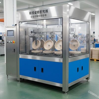 Interne Spin Coating Line voor Pulp Molding Products - Volledig automatische precisiekoatingmachine