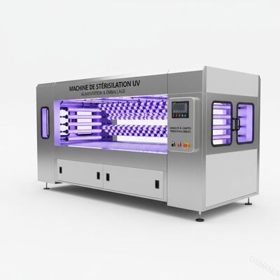 UV-sterilisatiemachine voor voeding en verpakking