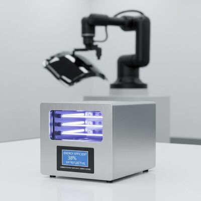 Energie-efficiënt 38 procent UV-reflecterend houtsysteem voor het drogen van kunststoflakken