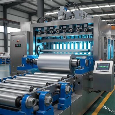 Hoge Precisie UV Coating Metaalrol Coatinglijn met Aanpasbare Breedte voor Industriële Toepassingen