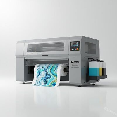 UIN-300A Digitale Printer met één doorgang met 300 mm printkop, watergedragen inkt en een snelheid van 28 m/min voor aangepaste ontwerpen