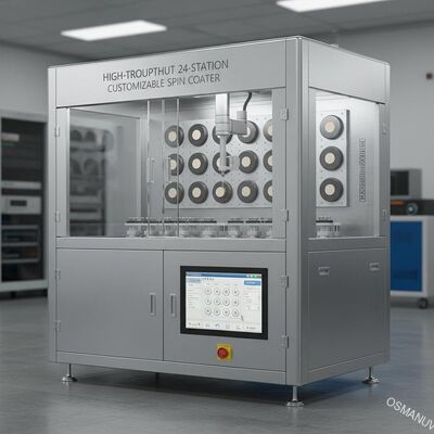 High-Throughput 24-station aanpasbare spin coater voor industriële wafer coating