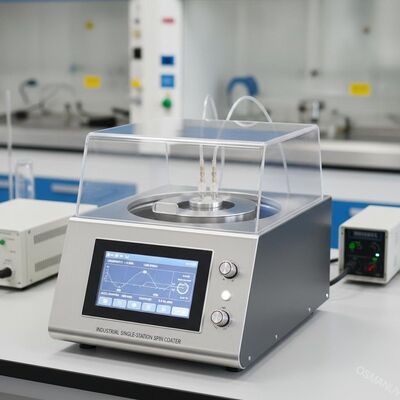 Industriële spincoater met een enkel station met ± 1% gelijkmatigheid