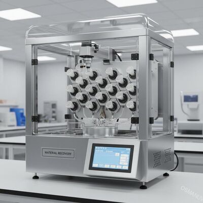 24-Posities Spin Coating Systeem met Slimme Materiaalrecuperatie Aangepaste Chuck Nozzle voor Minimaal Verlies