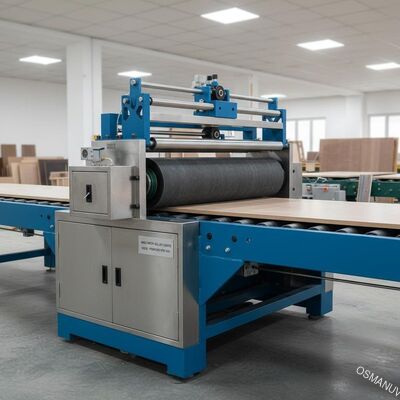 Brede zware enkelvoudige rolcoater voor meubelplaatafwerking