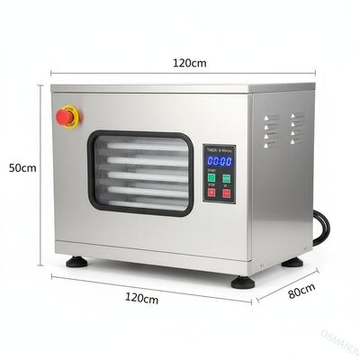 120*80*50cm roestvrij staal UV-bestralingsmachine met timerbesturingsbereik 0-99min