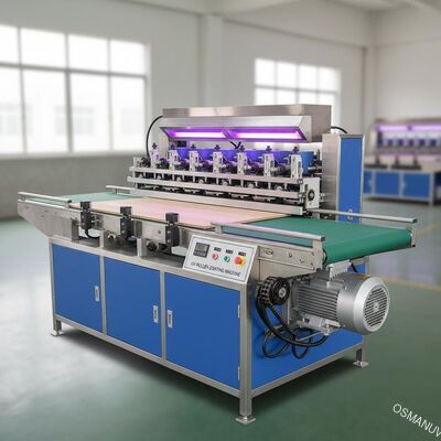 9KW 850 mm hoogte houten UV-rolcoatingmachine met motor