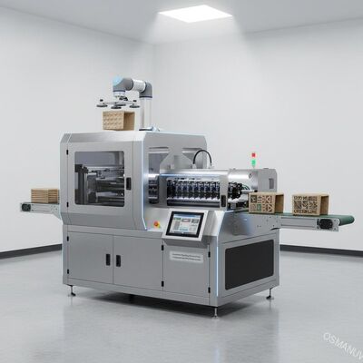 Geautomatiseerde eenlopende printer voor pulpvorming-geïntegreerde laad- en drukoplossing