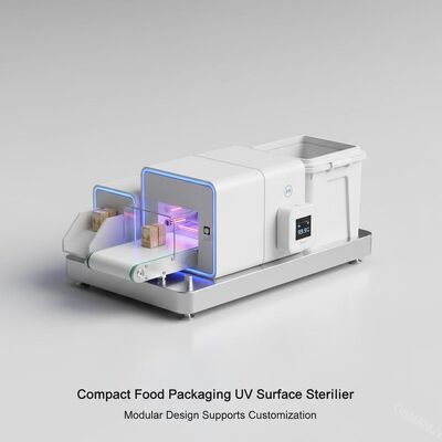 Compacte voedselverpakking UV-oppervlaktestabilisator | Modulair ontwerp ondersteunt maatwerk