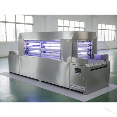 20m/Min Drying Ultraviolet Rays Ir-Tunnel 1320mm Netto Document Breedte