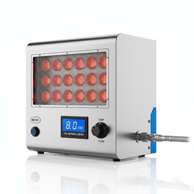 Het Aardgas Infrarode Drogende Machine van ISO9001 8KW