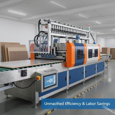 Hoogsnel lamineer- en snijmachine voor het verwerken van panelen - ongeëvenaarde efficiëntie en arbeidsbesparing