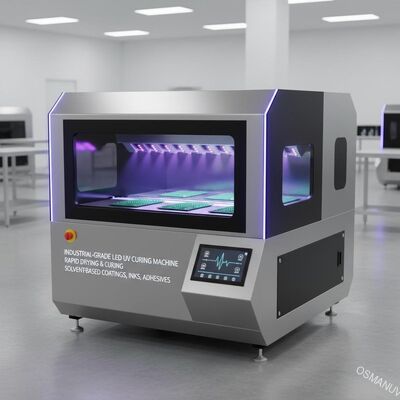 Industriële LED UV-hardmachine voor snel drogen en hard maken van oplosmiddel-gebaseerde coatings, inkt en lijm.