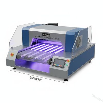60m/UV Genezende Machine 360mm Transportband Mesh Width van Min Automatic Led
