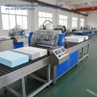 Versatile Doctor Blade Coating Machine voor composietpanelen - XPS, gips, cementplaat