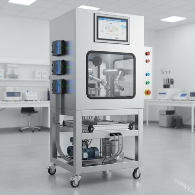 PLC/HMI-de Deklaagsysteem van de Controlenevel met 0-3m/Min Coating Speed