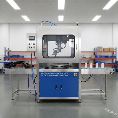 MDF-sproei-coatingsmachine 10 kW voor autoframe / mobiele telefoonhoes