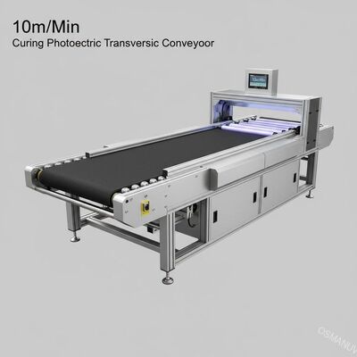 10m/Min 1320mm Breedte die Foto-elektrische Transversale Transportband genezen