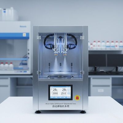 30s/per coating speed Automatic Spray Machine Series voor spin spray coating