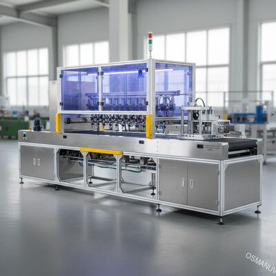 UVnevel die Automatische Blanking Machine met een laag bedekken met Lengte 1800mm van Transportbandsystemen