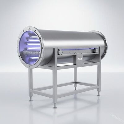 Sus 304 de Lichte Machine 1m/Min van de de Golf UVstraling van de Roestvrij staalbuis