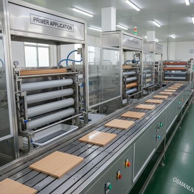 Multi-stage rolcoatinglijn voor decoratieve afwerkingen - Primer & Topcoat-toepassing
