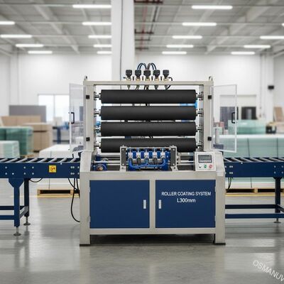 Het Magnesiumraad van het L300mm20m/Min Roller Coating Equipment For Glas