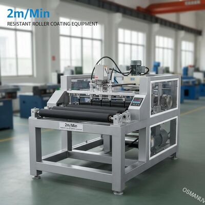 2m/Min Resistant Roller Coating Equipment 300mm het Machinaal bewerken Lengte