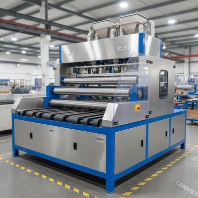 ISO9001 breedte 1320mm Plastic Metaal Drie de Machine van de Broodjesdeklaag